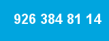 926 384 81 14
